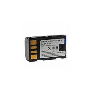 Amsahr BT-JVCBNVF808-1CT Numérique Remplacement Caméra/Caméscope Batterie pour Jvc Bn-Vf808/Bn-Vf808U/Bn-Vf815/Bn-Vf815U/Gr-D720/D720Ek Gris