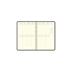 Exacompta - 24868E - Recharge agenda de bureau Eurotime 24S Spiralé - 16 x 24 cm - Semainier janvier à décembre 2026