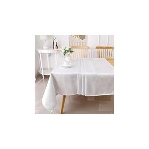 Majestic Giftware Nappes en Polyester pour Tables rectangulaires | (70/144) – TC1351 – Nappe de Table à Manger décorative Lavable pour Cuisine, Salle à Manger