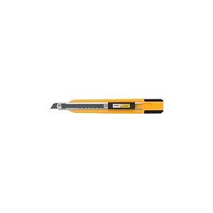 Olfa Cutter PA-2 A, Acier Inoxydable, Noir et Jaune, 14,5 x 1,8 x 0,5 cm