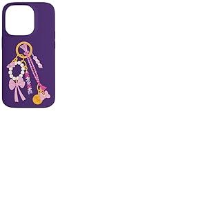 Disney Minnie Mouse Matching Fashion Bag Charm Coque pour iPhone 14 Pro