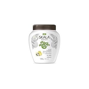 -Skala Expert- Masque/après-shampoing à l'huile de noix de coco - 1 kg - 100% végétalien - Nourrit et hydrate en profondeur.