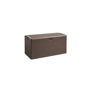 Amazon Basics Coffre de rangement pour l'extérieur, 375 L, Marron
