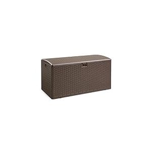 Amazon Basics Coffre de rangement pour l'extérieur, 375 L, Marron