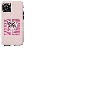 Ruban Rose Coyote Chasseur Coyote, Coquette Coque pour iPhone 11 Pro