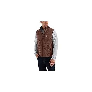Carhartt Veste isolante l&eacute;g&egrave;re Rain Defender, coupe d&eacute;contract&eacute;e COAT Homme, Marron, M
