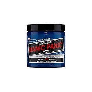MANIC PANIC Super Conditioning Semi-Permanent Hair Color Cream - Atomic Turquoise 237 ml