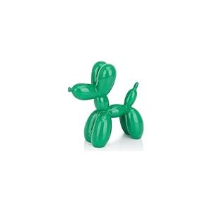 AMOIENSIS Balloon Dog Statue, 4 inch Green Balloon Dog Animal Sculpture, Small Nick Nacks for Shelf Decor, Small Eclectic Decor Desktop