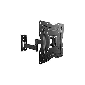 RICOO Support Murale TV Orientable S2322 Inclinable Universel 19-47" (48-119cm) Fix ation Mural Télévision LED/LCD/Incurvée VESA 200 x 200 Noir