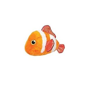 Aurora, 61302, Sparkle Tales, Poisson-Clown Indiana, 13 cm, Peluche, Orange et Blanc