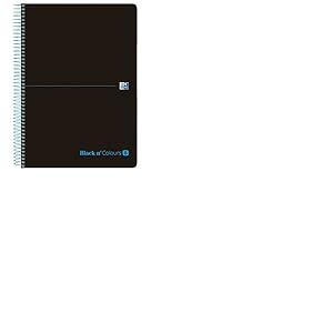 Cahier Oxford European Book Black & Colours Noir A4 5 Unit&eacute;s