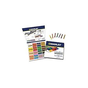 Manley MNC00002/192 Lot de 192 crayons de cire