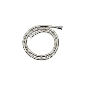 Croydex - AM156041 - 1,5 m - 1,75 m - Stainless Steel Reinforced Stretch Shower Hose - 11 mm Bore