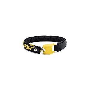 Hiplok Lite Unisex-Adult, Black/Yellow, Périmètre de Fermeture de 75 cm