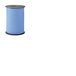 C.E. Pattberg Ruban Cadeau Mat bleu clair, 200 m de Bolduc pour Emballage, Bolduc Largeur 10 mm, Accessoire de Décoration & Bricolage DIY, Ruban Décoratif pour Présents, en Toute Occasion