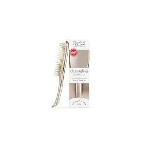 Tangle Teezer Ultimate Detangler, Brosse &agrave; Cheveux D&eacute;m&ecirc;lante pour Cheveux Secs et Mouill&eacute;s, Picots &agrave; 2 Niveaux, R&eacute;duit la Casse, &Eacute;limine les N&oelig;uds, Tous Types de Cheveux, Or Champagne Chrome