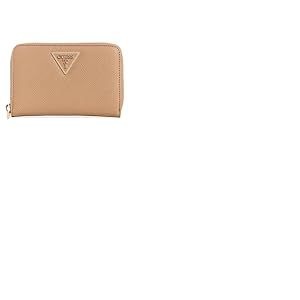GUESS Laurel Portefeuille zippé Beige Taille Unique