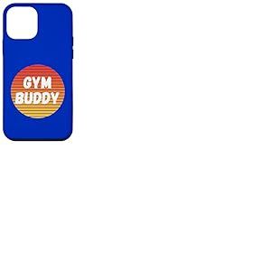 Gym Buddy Fitness Workout Friend Halt&eacute;rophile Bodybuilding Coque pour iPhone 12 Mini
