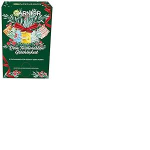 Garnier Hydra Bomb et SkinActive Lot de 12 masques en tissu pour le visage