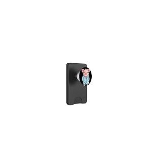 Cochon en pyjama pour un look amusant de soirée pyjama PopSockets PopWallet pour MagSafe