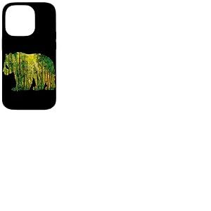 Jungle Nature & Randonn&eacute;e Paysage De For&ecirc;t Tropicale Panda Coque pour iPhone 14 Pro