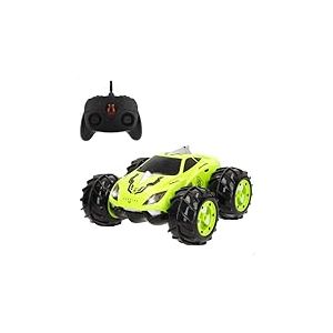 ColorBaby Speed & Go 41334 Voiture t&eacute;l&eacute;command&eacute;e amphibie 360&deg;, vert et noir, 20 x 18 x 10 cm, 6 directions, fr&eacute;quence 2,4 GHz, acrobaties, voitures radiocommand&eacute;es pour enfants, v&eacute;hicule RC, jouets 4