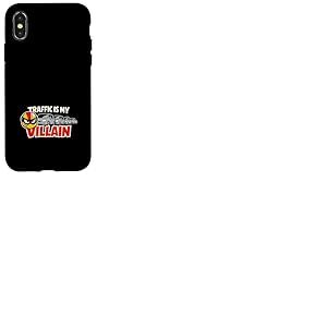 Moto Traffic Humour Riders Hate Traffic Biker Commute Coque pour iPhone X/XS