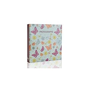 ARPAN Album mémo pour Photos de 200 x 4 x 6 Pouces 10x15 cm Papillons 22 x 21,5 x 4,5 cm