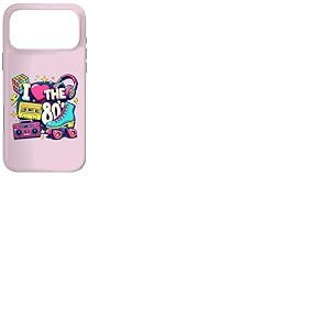Costume de f&ecirc;te &laquo; I Love The 80s &raquo; pour Femme et Fille Coque pour iPhone 17 Pro Max