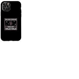 Walang Forever Pero May Halohalo Éventail de dessert philippin amusant Coque pour iPhone 11 Pro
