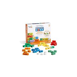 Learning Resources Reading Rods, construction de phrases, cubes à emboîter de parties du langage, jouets pour apprendre à lire, outils de lecture pour enfants, 95397