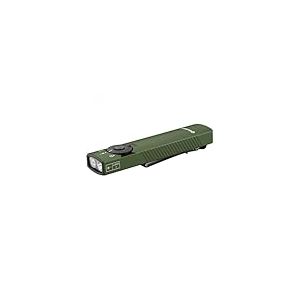 OLIGHT Arkfeld Pro Lampe de Poche EDC Rechargeable, 1300 lm avec Triple Source de Lumière (Blanche, UV 900 mW et Faiseau Vert), Torche Ideale pour Les Interventions d'Urgence en Extérieur​