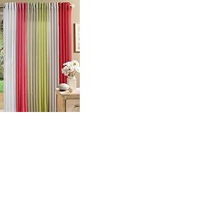 Homemaison - Voilage &Eacute;tamine Unie Fantaisie - Polyester Uni - Rideau Tamisant avec &OElig;illets Losange Bronze - Id&eacute;al pour Fen&ecirc;tre de Salon, Chambre, Cuisine - 140 x 260 cm - Vert Clair