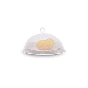 PARENCE.- Cloche de Protection Alimentaire Inox 35 cm – Couvre-Plat Anti-Insectes en Maille Fine – Cloche Cuisine pour Fruits, Gâteaux, Pique-Nique ou Buffet