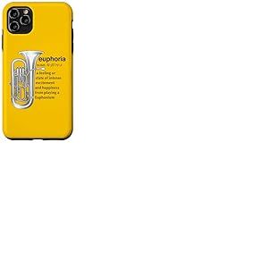 Fier Joueur de Euphonium Humour Dr&ocirc;le pour Fiert&eacute; Brass Band Coque pour iPhone 11 Pro Max