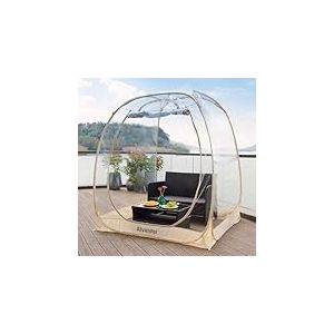 Alvantor Tente Pop-up &agrave; Bulles &ndash; Tente Igloo instantan&eacute;e de 1,8 x 1,8 m &ndash; Maison moustiquaire pour 2 &agrave; 3 Personnes pour terrasse &ndash; Grande capacit&eacute; r&eacute;sistante aux intemp&eacute;ries &ndash; Tente de Camping avec