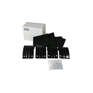 Cruz 8423443357616 935-671 Optiplus fixations spécifiques pour Fiat 500X 2015-> -500L Living 2014-> 2017. Le kit est indispensable pour le montage des barres de toit de voiture.
