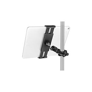 CAHAYA Support de Tablette pour Microphone iPad Air-Mini Support de Tablette avec tête sphérique rotative à 360 degrés, Compatible avec Tapis Roulant, Tout trépied, Pupitre de Musique CY00368-1