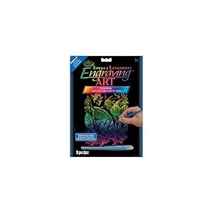 Royal & Langnickel RAIN11 Gravure d'art arc en ciel Taille A4 Poissons tropicaux