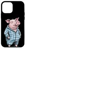 Vêtements de nuit Cochon en pyjama qui fait rire au coucher Coque pour iPhone 12 mini