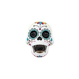 BigMouth Inc. D&eacute;capsuleur en forme de t&ecirc;te de mort - Montage mural hilarant, accessoires de bar amusants - Excellente id&eacute;e cadeau, noir