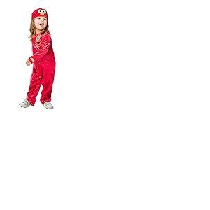 Rubie's 3010953-6000 D&eacute;guisement Elmo pour b&eacute;b&eacute; fille gar&ccedil;on Rouge 3-6 mois