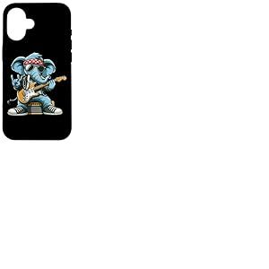 Guitare à Bascule éléphant Cool Attitude Coque pour iPhone 16