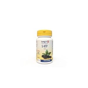 LongLife® 5-HTP | Griffonia titré à 20% en 5-HTP | 500mg de Griffonia - 100mg de 5-HTP | Humeur, détente, bien-être mental | 60 gélules végétales | Végan, sans gluten et doping free