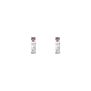 APP U200 UBS Spray de protection carrosserie voiture en résine synthétique et caoutchouc | Antirouille | Anti Gravillon | Gris | 500 ml (Lot de 2)