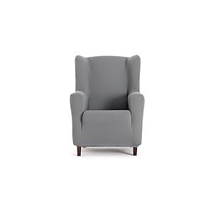 Eysa Housse de Fauteuil bi-élastique pour bergère Couleur Gris Design Harlem