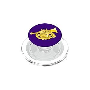 Simple Cool Trompette de Poche pour Joueur de Trompette PopSockets PopGrip pour MagSafe