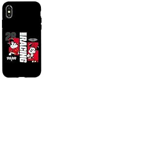 Disney Mickey & Minnie MM Racing Turbo Troop 28 Race Drivers Coque pour iPhone X/XS