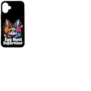Chasse aux œufs Superviseur Lapin de Pâques Coque pour iPhone 16 Plus