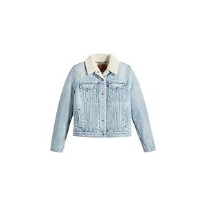 Levi's Original Sherpa Trucker Veste Femme, The Other Way, XS